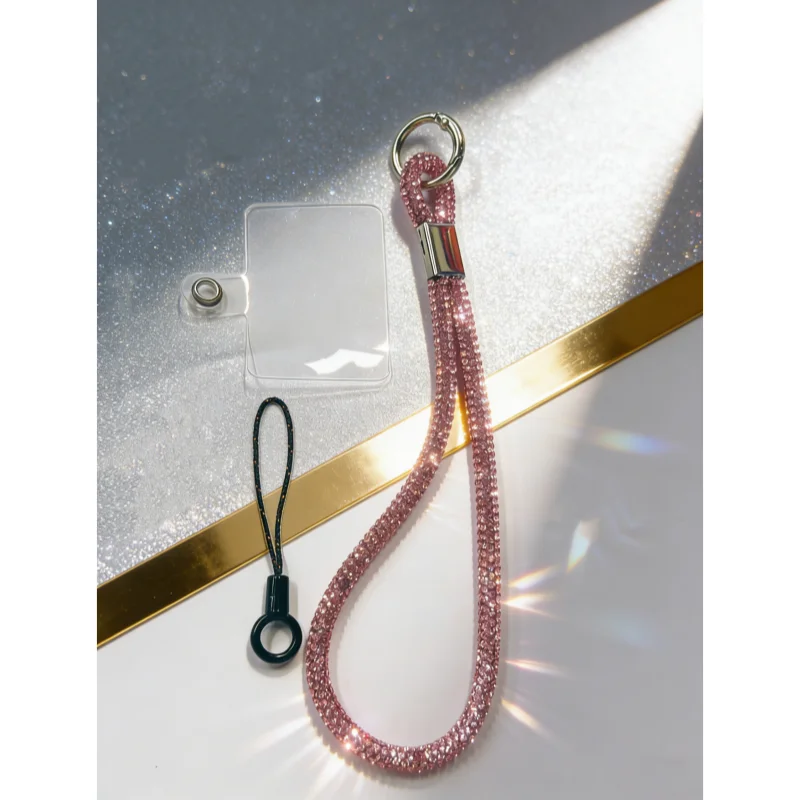 INS Glitter Phone Lanyard Phone Crystal Wrist Straps Keychain Anti-lost Rope Universal Bling Hanging Cord
INS Glitter Phone Lanyard Phone Crystal Wrist Straps Keychain Anti-lost Rope Universal Bling Hanging Cord
