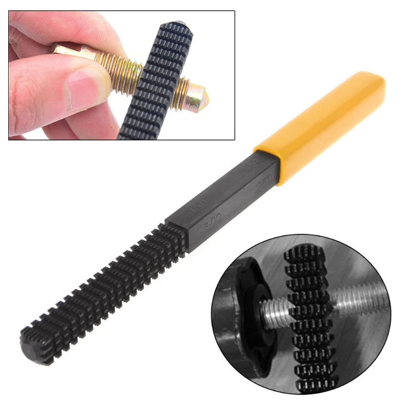 Thread Repair File Thread Teeth Correction Damage Repair Device Automotive Repair Tools Metric Hardware Mini DIY Tool
Thread Repair File Thread Teeth Correction Damage Repair Device Automotive Repair Tools Metric Hardware Mini DIY Tool