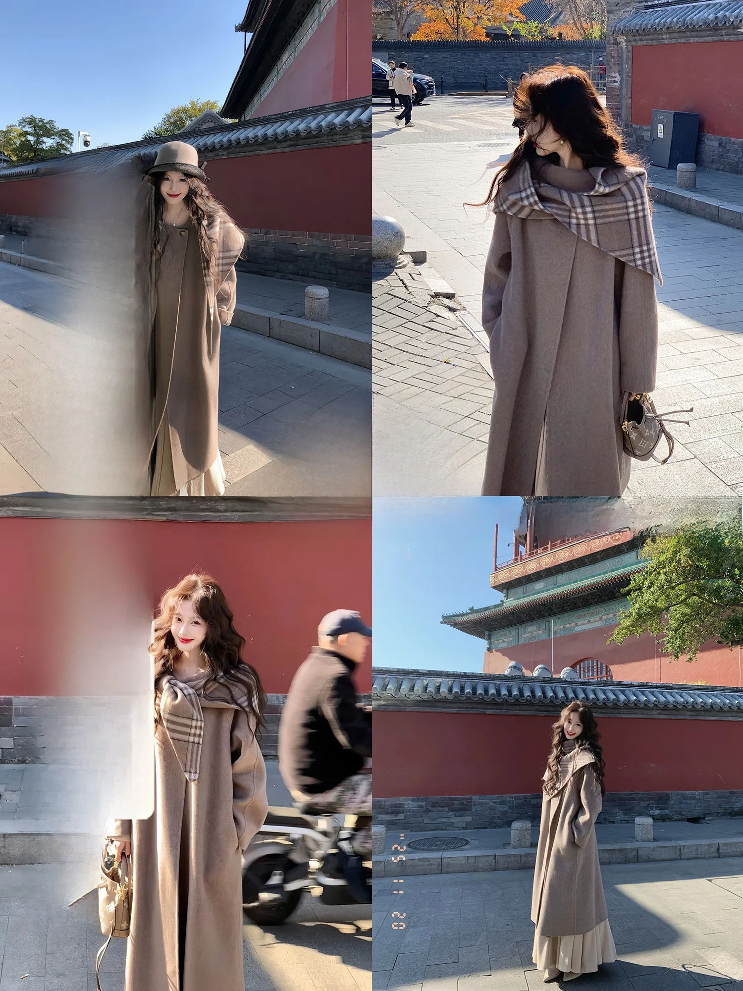 Ele Double-Sided Woolen Coat with Detachable Scarf Cowl Ne Design for Young Women Thi Winter Outerwear
Ele Double-Sided Woolen Coat with Detachable Scarf Cowl Ne Design for Young Women Thi Winter Outerwear