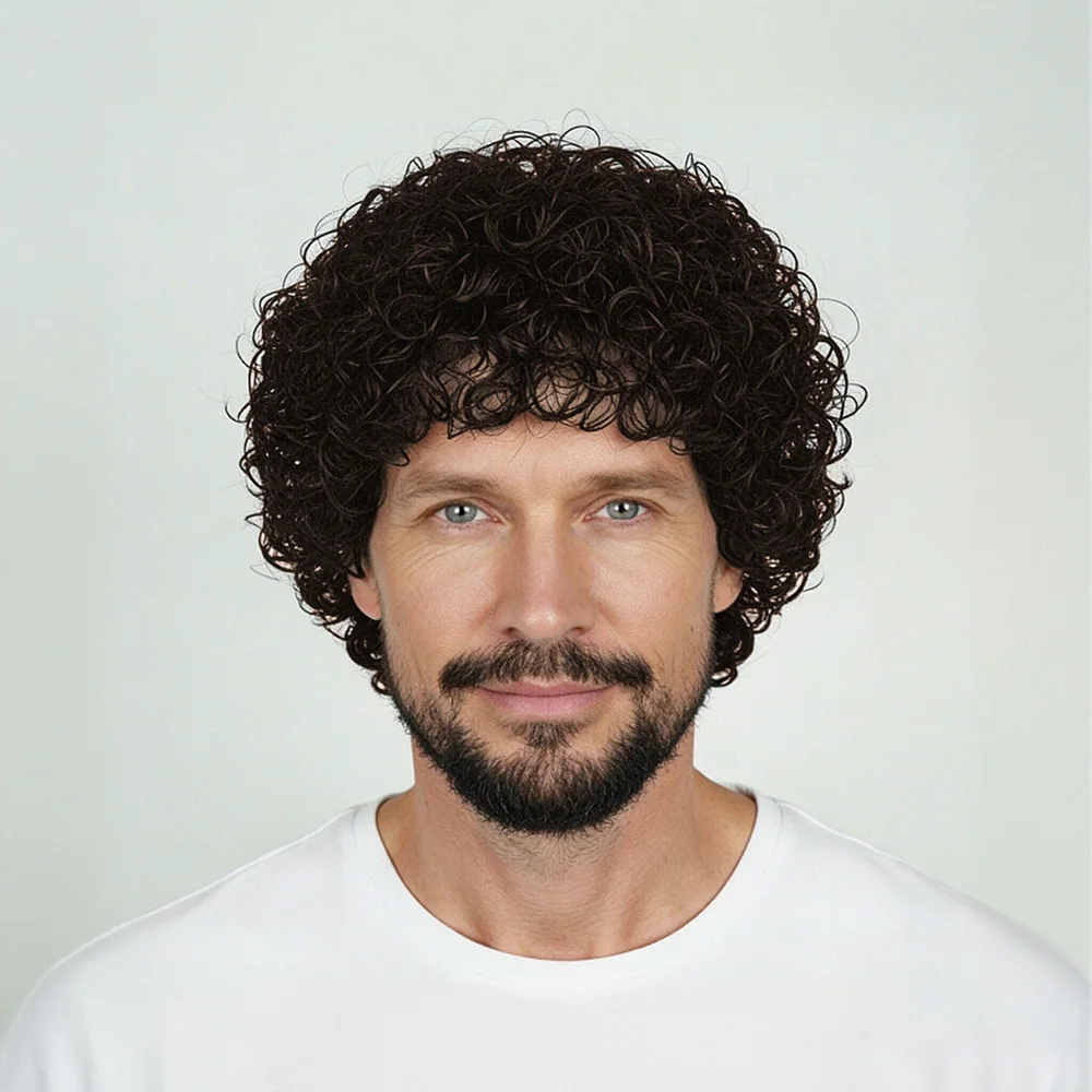 Короткий парик-пикси из натуральных волос с афро-кудрями и волнистым эффектом, полностью машинной работы
Короткий парик-пикси из натуральных волос с афро-кудрями и волнистым эффектом, полностью машинной работы