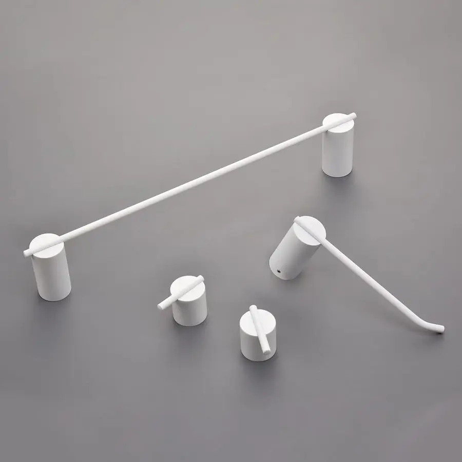 Стальной набор фурнитуры для ванной комнаты, светло-белая вешалка для полотенец, держатель для туалетной бумаги, крючок для халата, крючок для полотенец, аксессуары для ванной комнаты, SW96068S4LW
Стальной набор фурнитуры для ванной комнаты, светло-белая вешалка для полотенец, держатель для туалетной бумаги, крючок для халата, крючок для полотенец, аксессуары для ванной комнаты, SW96068S4LW