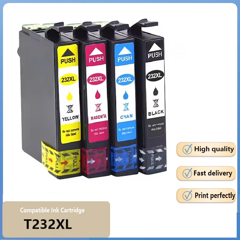 America 232XL T232XL T232 232 XL Compatible Ink Cartridge for Epson XP-4200 XP-4205 WF-2930 WF-2950 Printer
America 232XL T232XL T232 232 XL Compatible Ink Cartridge for Epson XP-4200 XP-4205 WF-2930 WF-2950 Printer