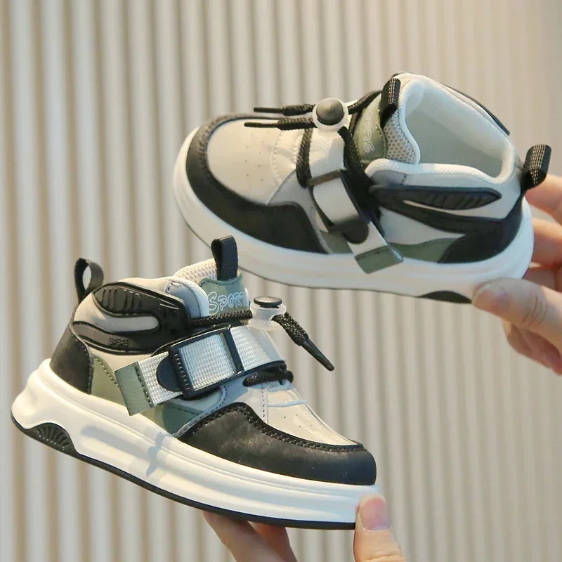 Kid Sneakers School High-top Causal Sports Shoes for Boy Non-slip Spring Autumn Children Fashion Girls Chunky Basketball Shoes
Kid Sneakers School High-top Causal Sports Shoes for Boy Non-slip Spring Autumn Children Fashion Girls Chunky Basketball Shoes
