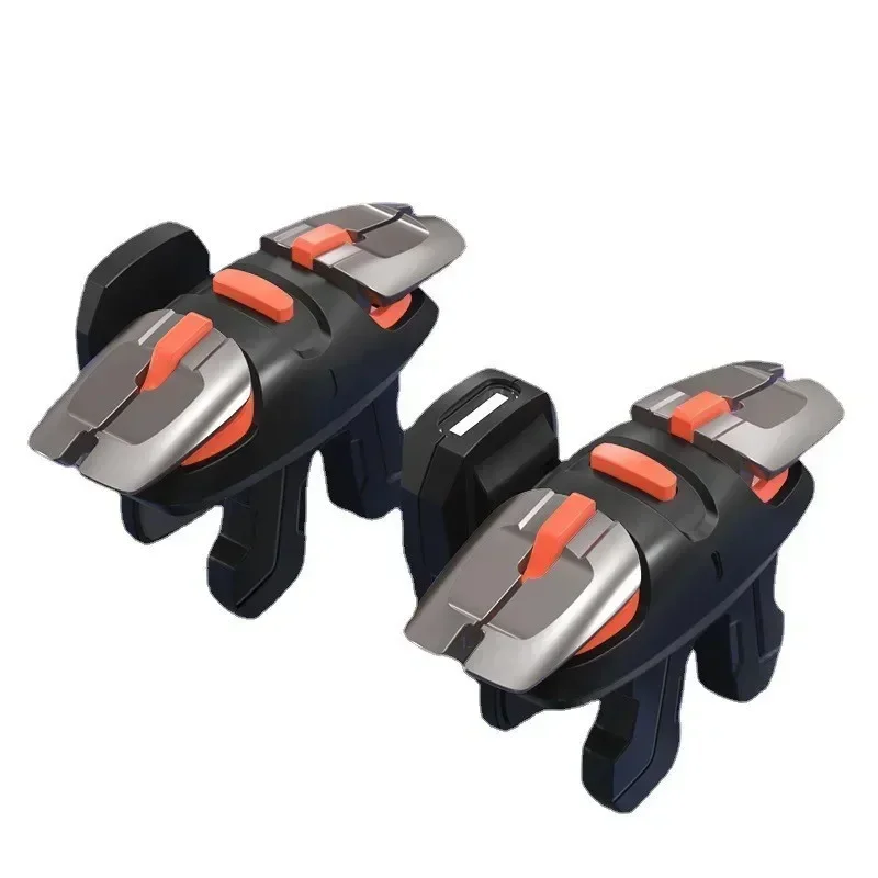 G6 Mobile Gaming Accessories Gamepad for PUBG Game Trigger Aim Shooter L1R1 ABS Alloy Key Button for IPhone Samsung Xiaomi Phone
G6 Mobile Gaming Accessories Gamepad for PUBG Game Trigger Aim Shooter L1R1 ABS Alloy Key Button for IPhone Samsung Xiaomi Phone