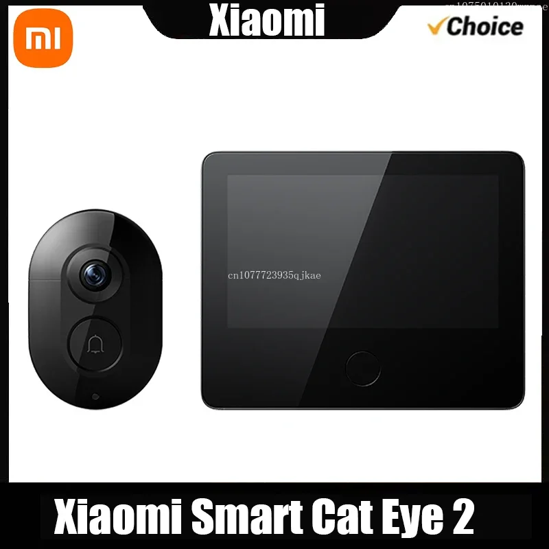 Беспроводная Wi-Fi камера-глазок XIAOMI Smart Cat Eye 2 с видеодомофоном, 3 МП HD, инфракрасным ночным видением, углом обзора 180° для приложения Mi Home
Беспроводная Wi-Fi камера-глазок XIAOMI Smart Cat Eye 2 с видеодомофоном, 3 МП HD, инфракрасным ночным видением, углом обзора 180° для приложения Mi Home