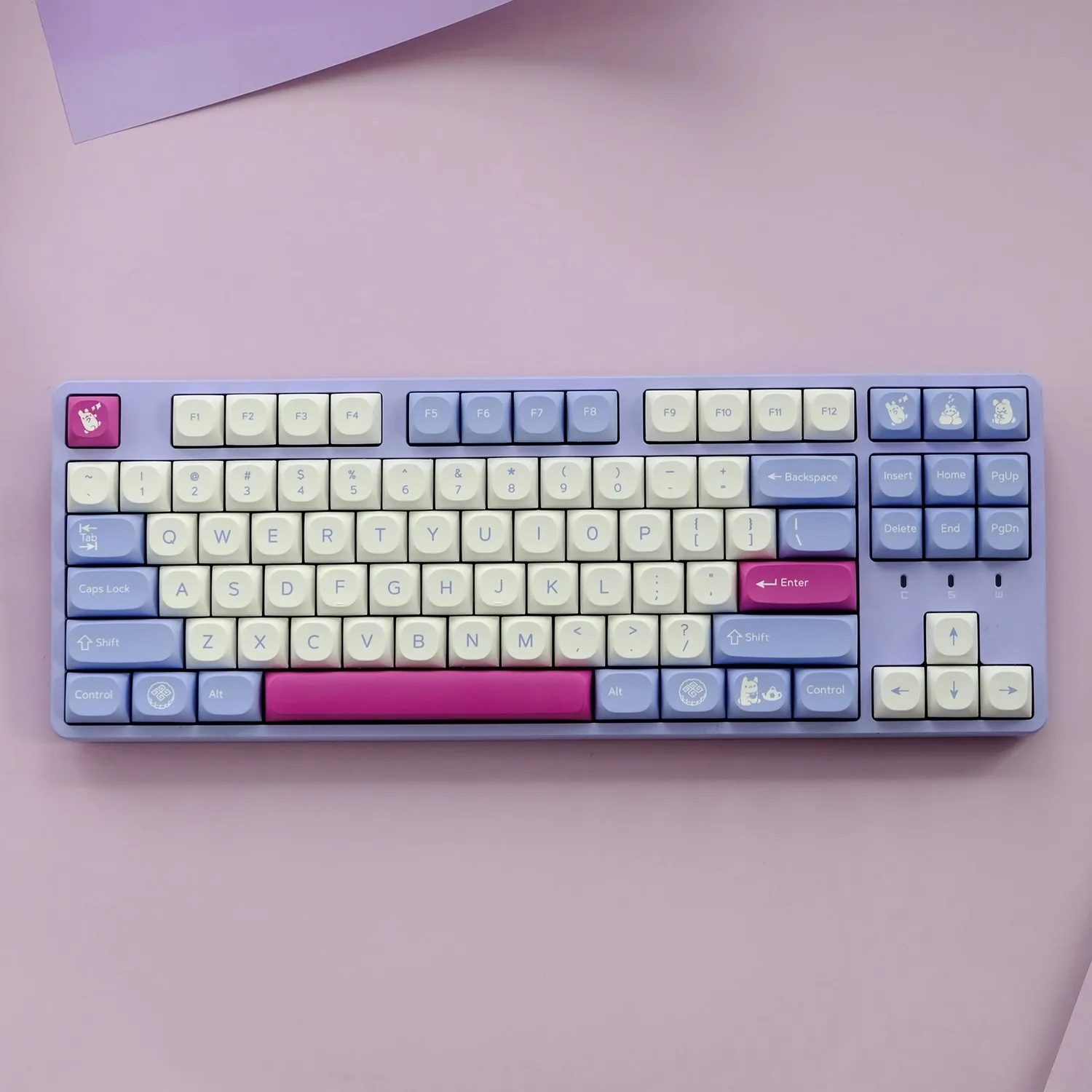 1 комплект GMK фиолетового колпачка для клавиш MX Switch, механическая клавиатура, PBT, сублимационная краска, колпачки для клавиш Tuzi, толщина профиля MA 1,6 мм
1 комплект GMK фиолетового колпачка для клавиш MX Switch, механическая клавиатура, PBT, сублимационная краска, колпачки для клавиш Tuzi, толщина профиля MA 1,6 мм