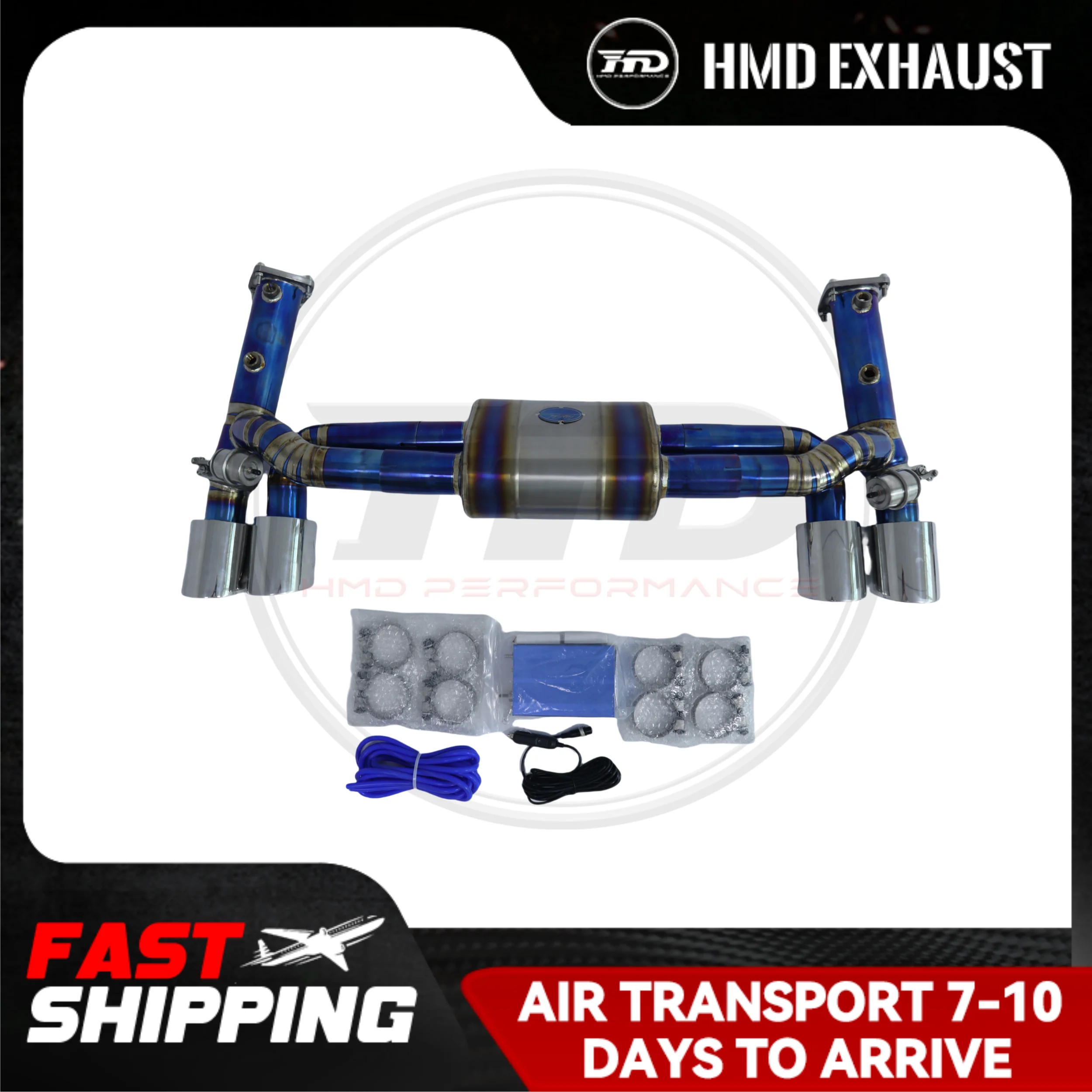 HMD Titanium Exhaust System Performance Valve Catback For Porsche 911 991.2 Muffler For Cars
HMD Titanium Exhaust System Performance Valve Catback For Porsche 911 991.2 Muffler For Cars