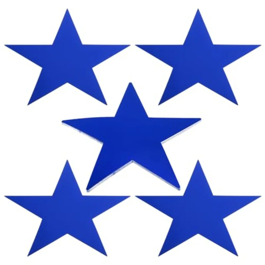 11" Star Cutouts, 12 Pack Star Cutout Double Printed Paper Stars for Classroom Decoration DIY Craft Project Bulletin Board Wall
11" Star Cutouts, 12 Pack Star Cutout Double Printed Paper Stars for Classroom Decoration DIY Craft Project Bulletin Board Wall
