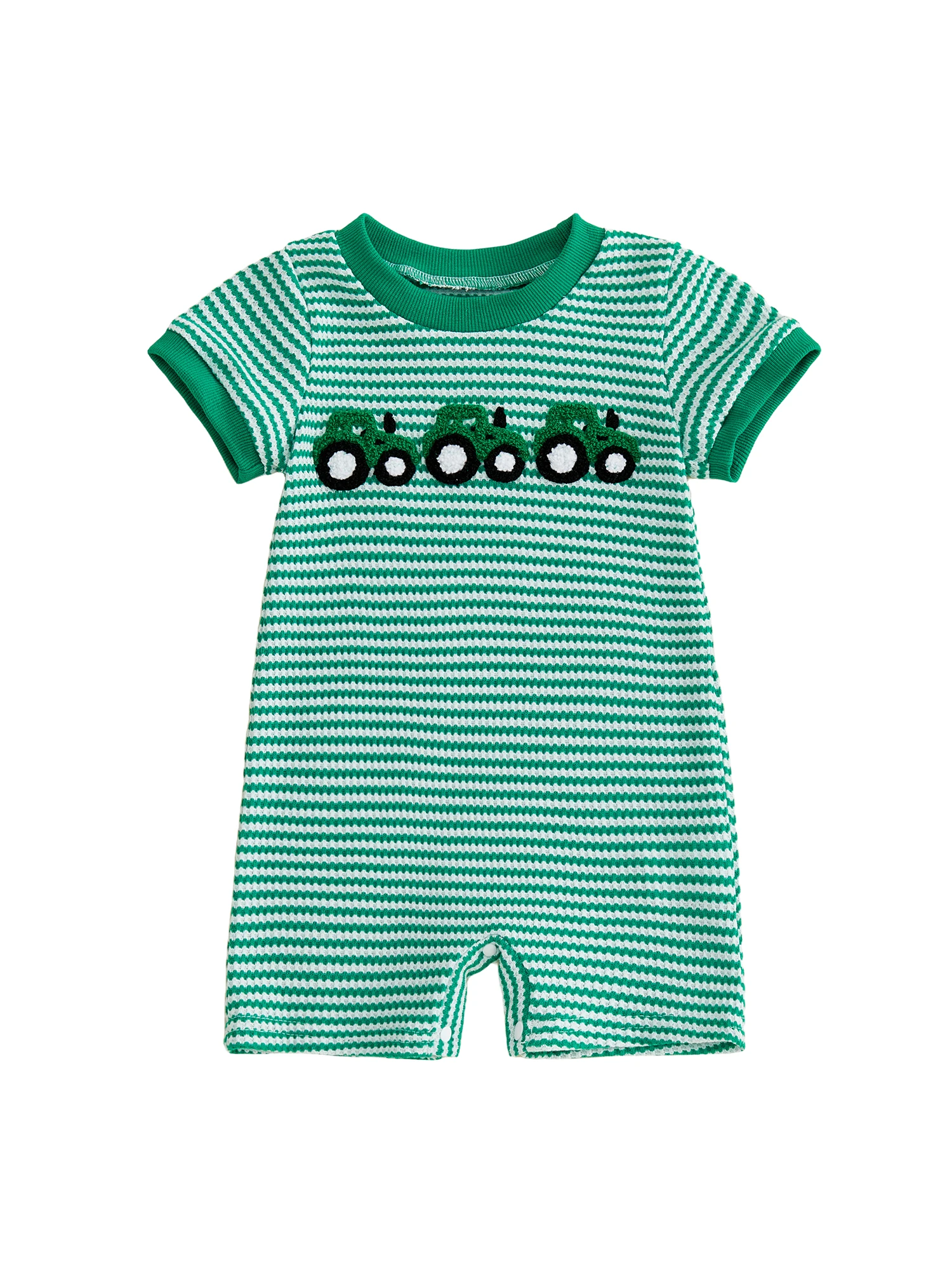 Infant Boy s Short Sleeve Round Neck Dinosaur Embroidery Romper Summer Jumpsuit Newborn Playsuit Toddler Outfit
Infant Boy s Short Sleeve Round Neck Dinosaur Embroidery Romper Summer Jumpsuit Newborn Playsuit Toddler Outfit