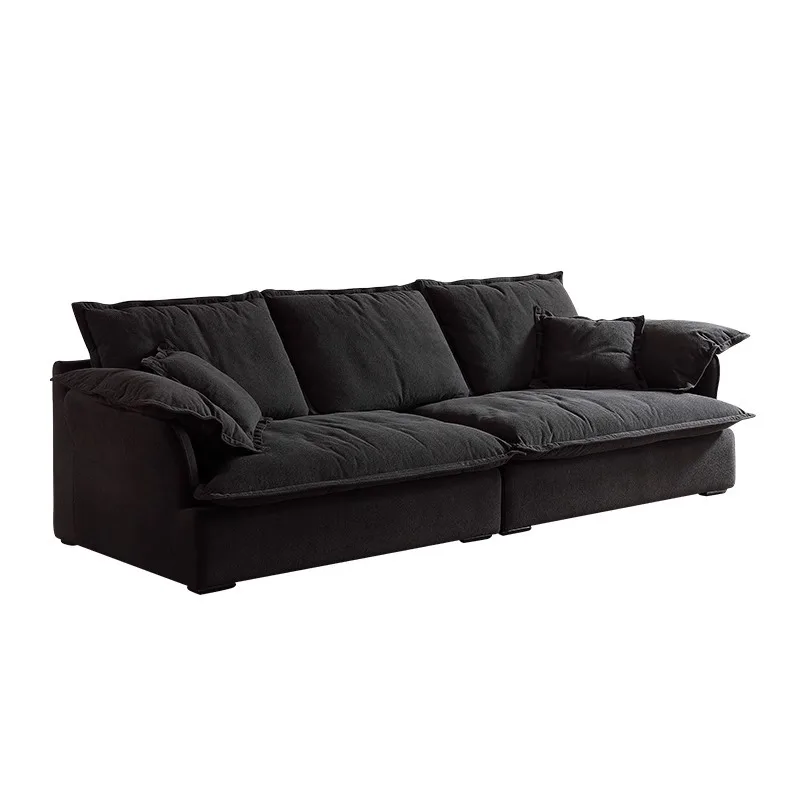 Italian minimalist lamb wool sailing sofa, three person, French, retro cotton and linen sofa
Italian minimalist lamb wool sailing sofa, three person, French, retro cotton and linen sofa