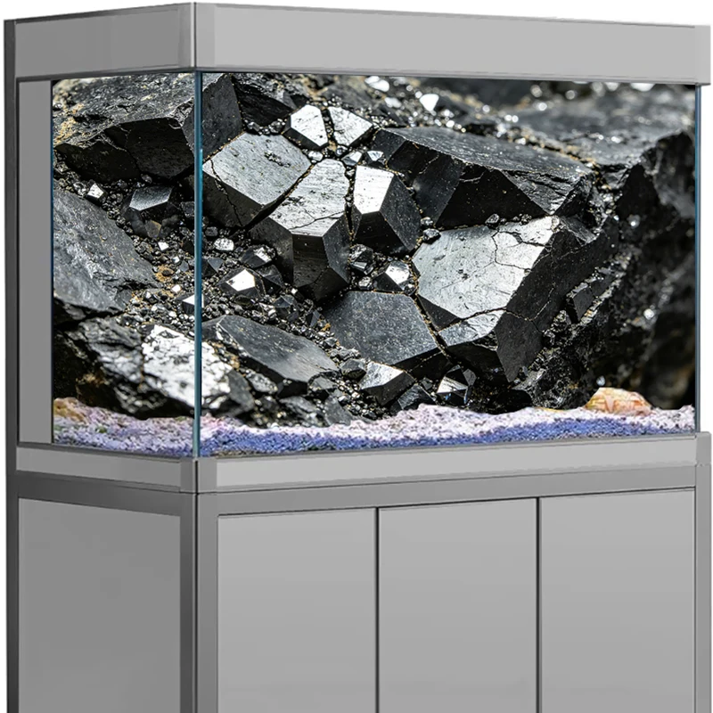 Aquarium Background Sticker PVC Fish Tank Backdrop Poster Premium Black Obsidian Stone Texture 3D Landscape Self-Adhesive
Aquarium Background Sticker PVC Fish Tank Backdrop Poster Premium Black Obsidian Stone Texture 3D Landscape Self-Adhesive