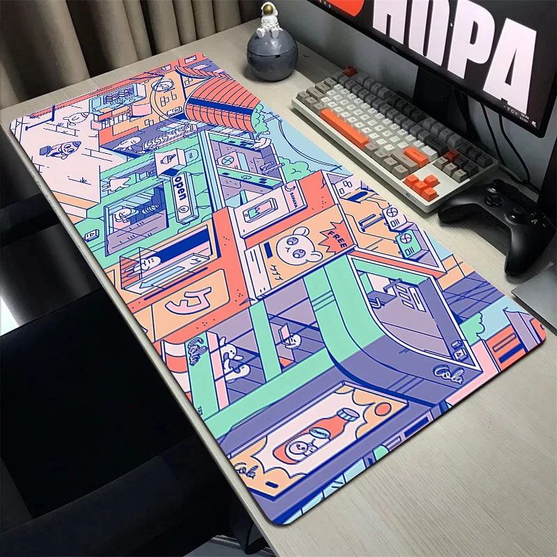 Оригинальный художественный игровой коврик для мыши, милый большой коврик для мыши XXL, Настольный коврик для мыши, коврик для компьютерной клавиатуры, настольные коврики для мыши
Оригинальный художественный игровой коврик для мыши, милый большой коврик для мыши XXL, Настольный коврик для мыши, коврик для компьютерной клавиатуры, настольные коврики для мыши