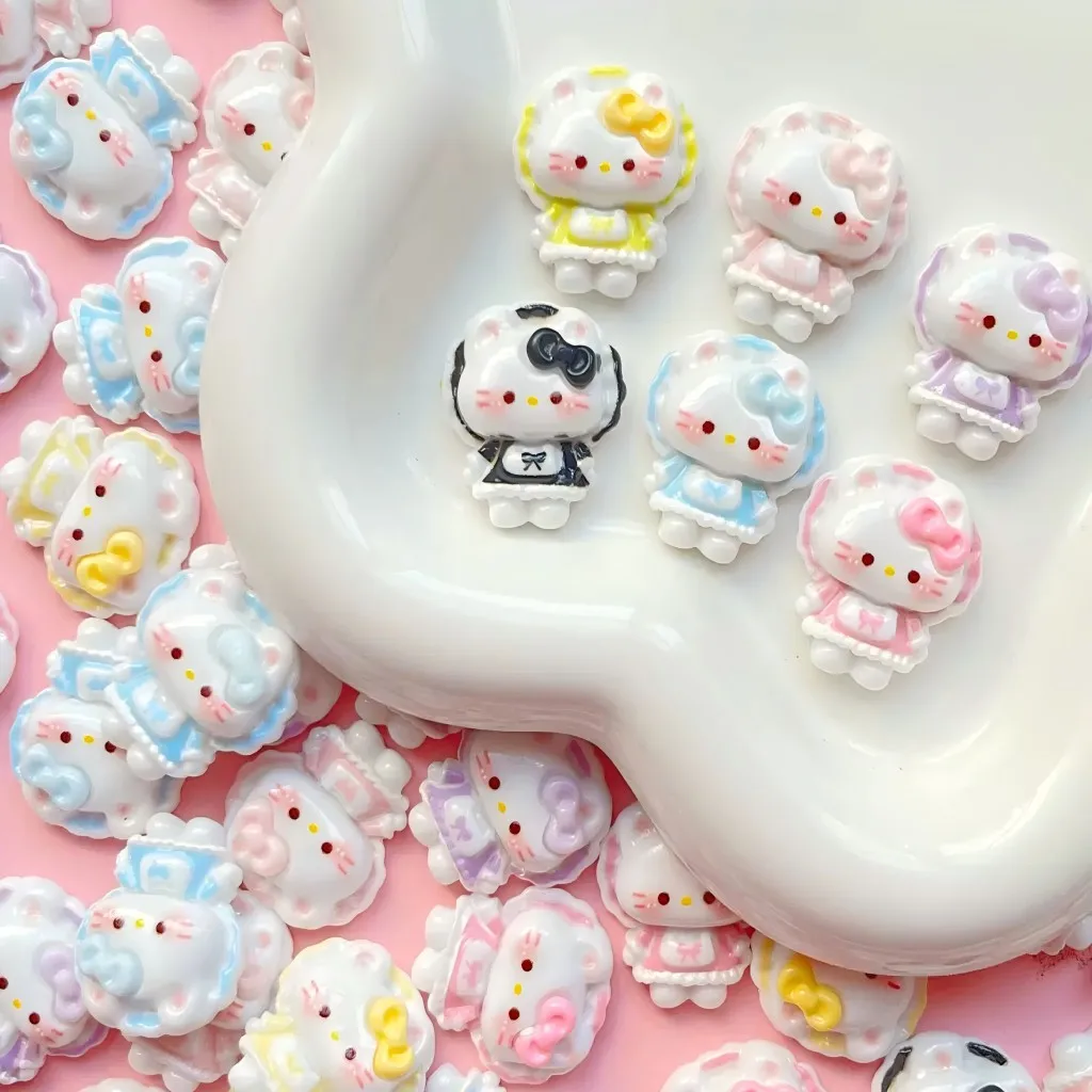 24/120PCS Maid outfit cartoon kitty cat resin accessories DIY cream glue phone case hair clip hat sweater gloves accessories
24/120PCS Maid outfit cartoon kitty cat resin accessories DIY cream glue phone case hair clip hat sweater gloves accessories