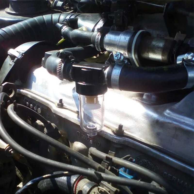 New Engine Oil separator Catch Can Reservoir Tank W/ Breather Filter Baffled Oil Catch Tank
New Engine Oil separator Catch Can Reservoir Tank W/ Breather Filter Baffled Oil Catch Tank