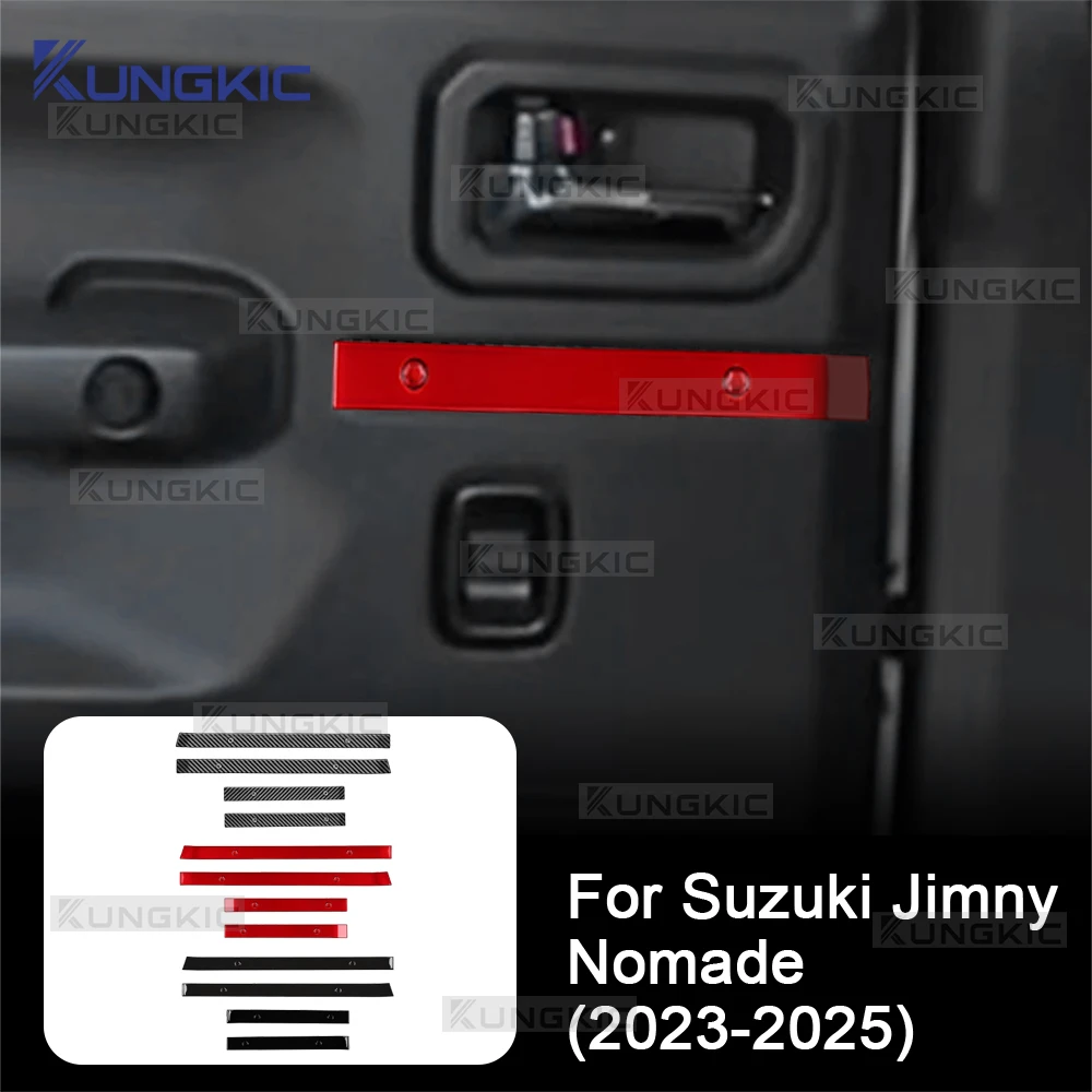 Car 3/5 Doors Panel Interior Sticker For Suzuki Jimny 2018 2019 2020 2021 2022 2023 2024 2025 ABS Carbon Fiber Glossy Black
Car 3/5 Doors Panel Interior Sticker For Suzuki Jimny 2018 2019 2020 2021 2022 2023 2024 2025 ABS Carbon Fiber Glossy Black