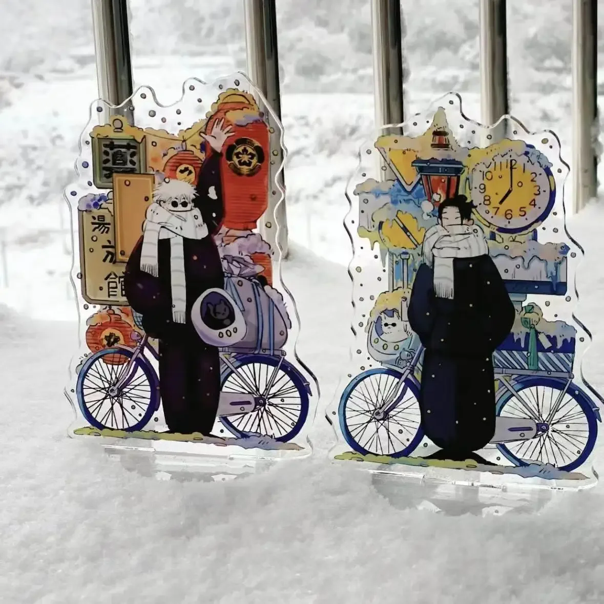 Anime Jujutsu Kaisen Satoru Gojo Geto Suguru Acrylic Winter Limit Stand Figure Model Plate Desktop Ornament Decoration Xmas Gift
Anime Jujutsu Kaisen Satoru Gojo Geto Suguru Acrylic Winter Limit Stand Figure Model Plate Desktop Ornament Decoration Xmas Gift