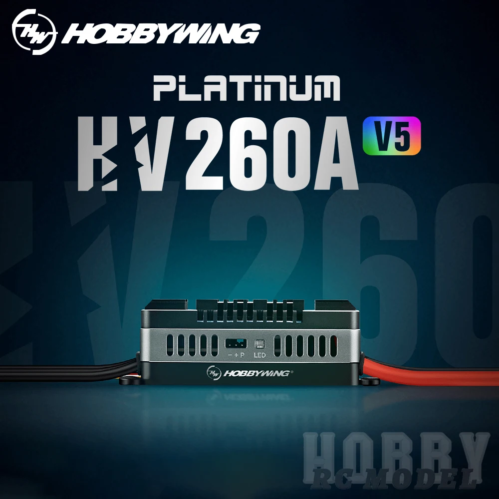 HOBBYWING Platinum 260A V5 SBEC/OPTO 6-14S LiPo HV Бесщеточный ESC для радиоуправляемой модели самолета с дистанционным управлением Вертолет с неподвижным крылом 
HOBBYWING Platinum 260A V5 SBEC/OPTO 6-14S LiPo HV Бесщеточный ESC для радиоуправляемой модели самолета с дистанционным управлением Вертолет с неподвижным крылом