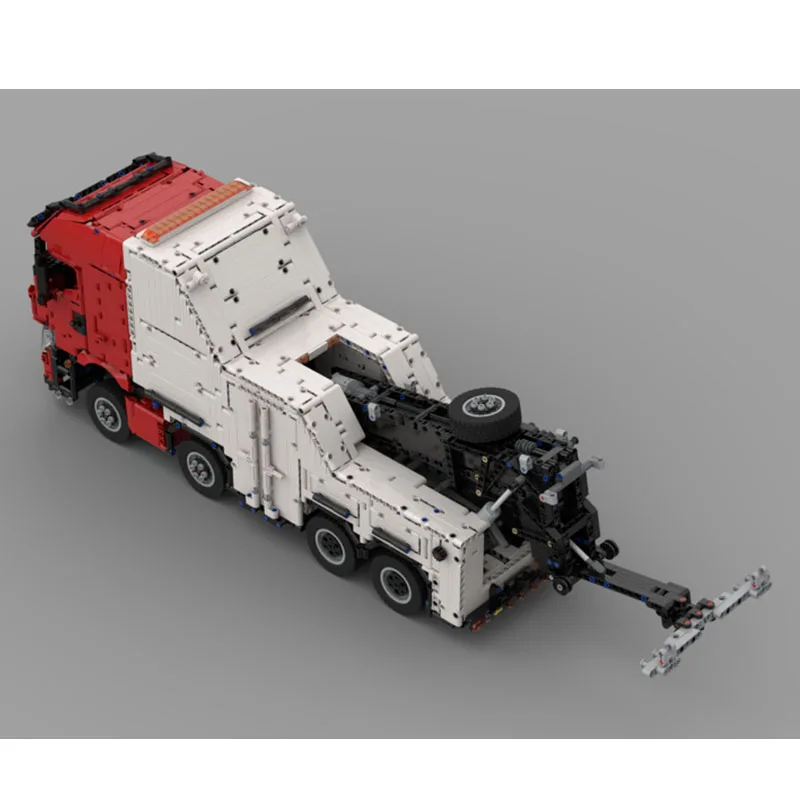 MOC-255638 Urban Traffic Rescue Heavy Duty Cargo Truck Building Block Model, 4606 Parts, Birthday Toy Gift for Boys and Children
MOC-255638 Urban Traffic Rescue Heavy Duty Cargo Truck Building Block Model, 4606 Parts, Birthday Toy Gift for Boys and Children
