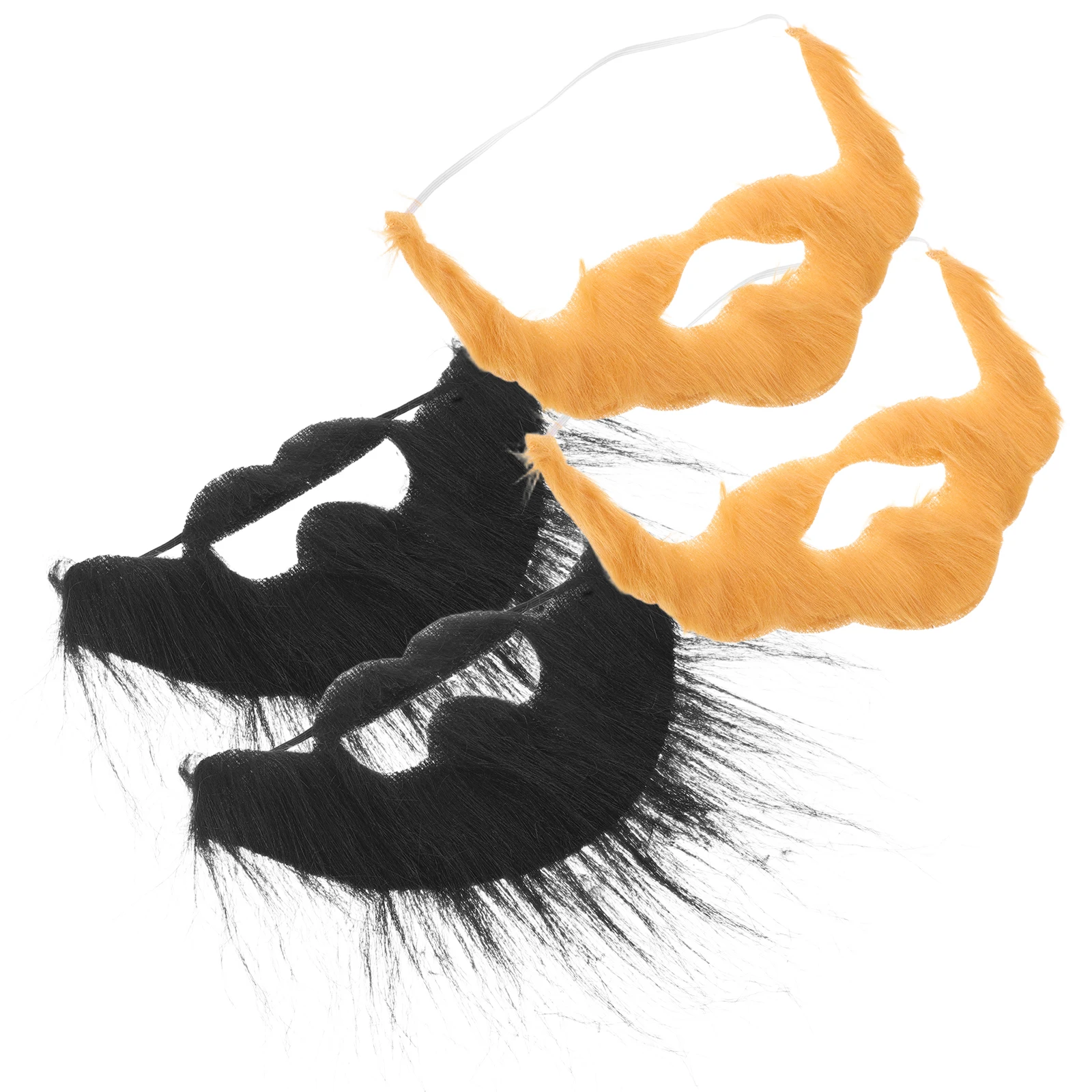 4 Pcs Prom Fake Beard for Men Makeup Costume Props Halloween Beards Costumes Cloth
4 Pcs Prom Fake Beard for Men Makeup Costume Props Halloween Beards Costumes Cloth
