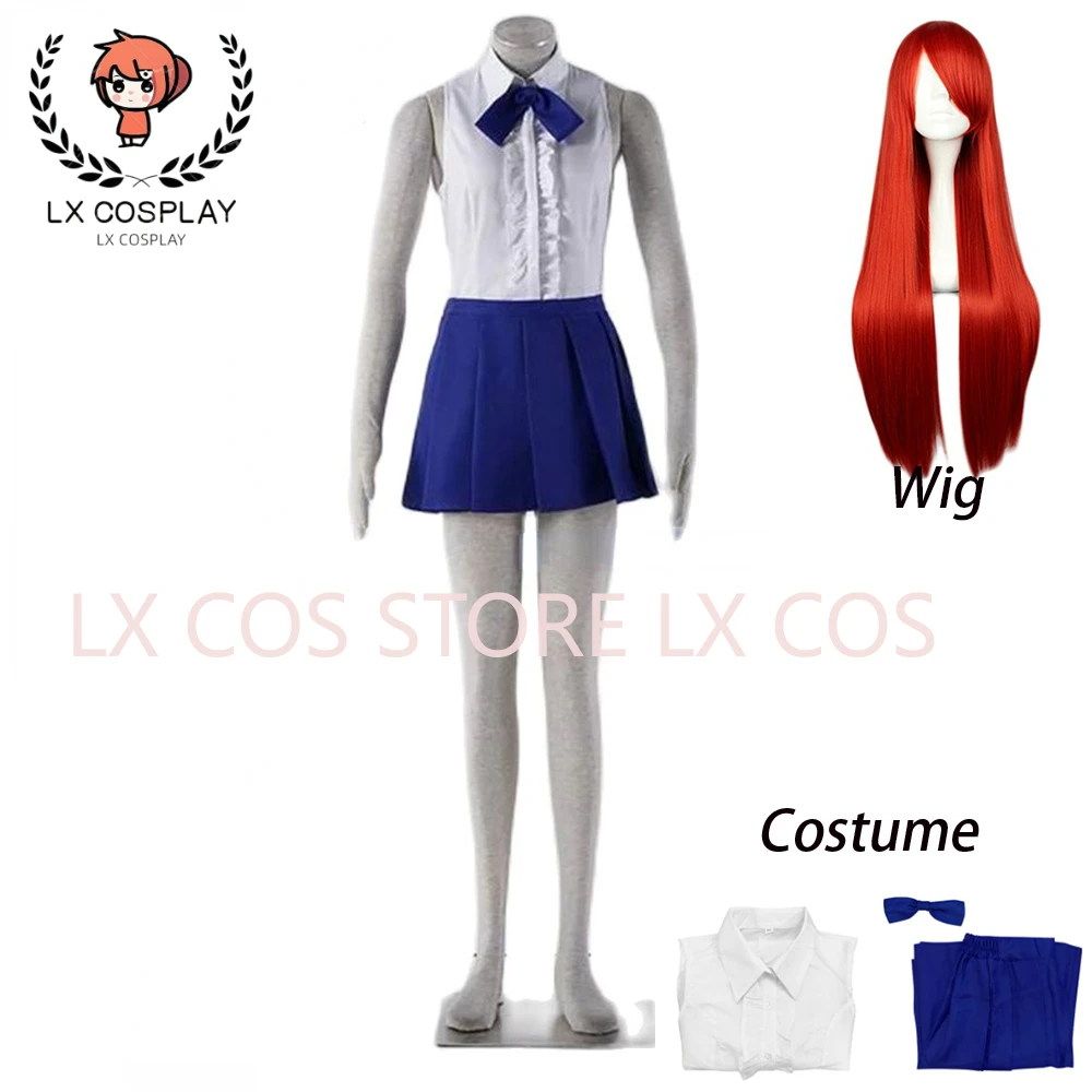 Erza Scarlet костюмы для косплея аниме одежда повседневная одежда феи королевы для девочек JK униформа юбки Erza парик для косплея Cos YW
Erza Scarlet костюмы для косплея аниме одежда повседневная одежда феи королевы для девочек JK униформа юбки Erza парик для косплея Cos YW