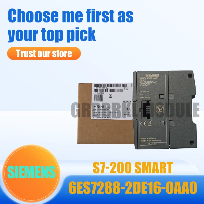 Новый оригинальный цифровой модуль ввода SIEMENS 6ES7288-2DE16-0AA0 6ES7 288-2DE16-0AA0 S7-200 SMART
Новый оригинальный цифровой модуль ввода SIEMENS 6ES7288-2DE16-0AA0 6ES7 288-2DE16-0AA0 S7-200 SMART