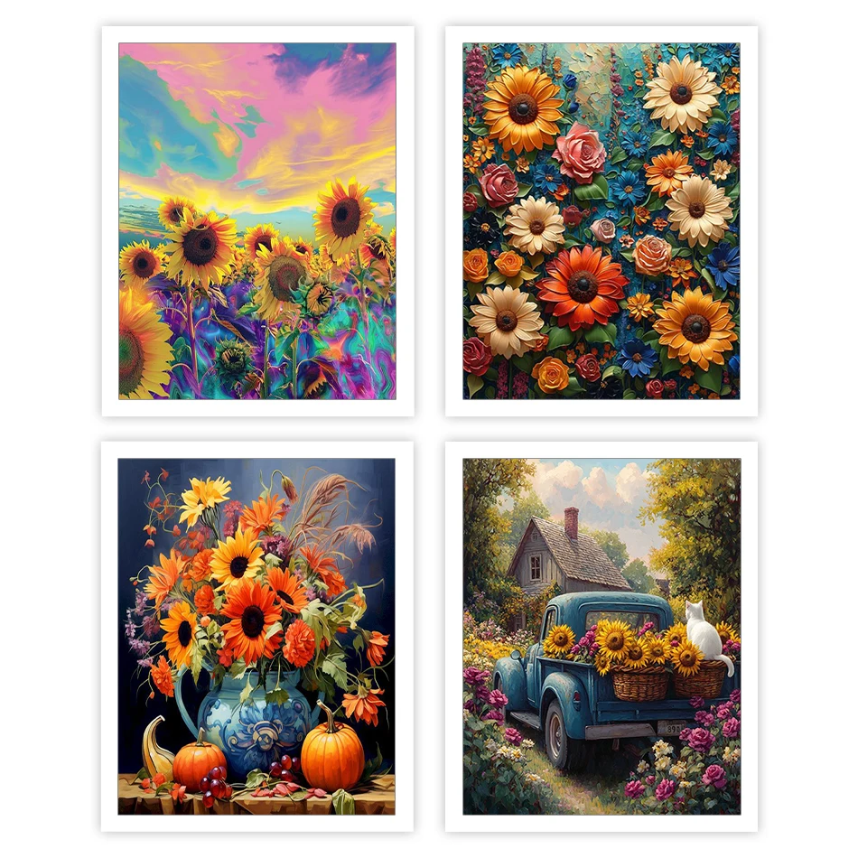 GATYZTORY Paint By Number Adult Kit Flowers sunflower Canvas Digital oil paintings Set hobby Handmade Drawing Crafts Room Decor
GATYZTORY Paint By Number Adult Kit Flowers sunflower Canvas Digital oil paintings Set hobby Handmade Drawing Crafts Room Decor