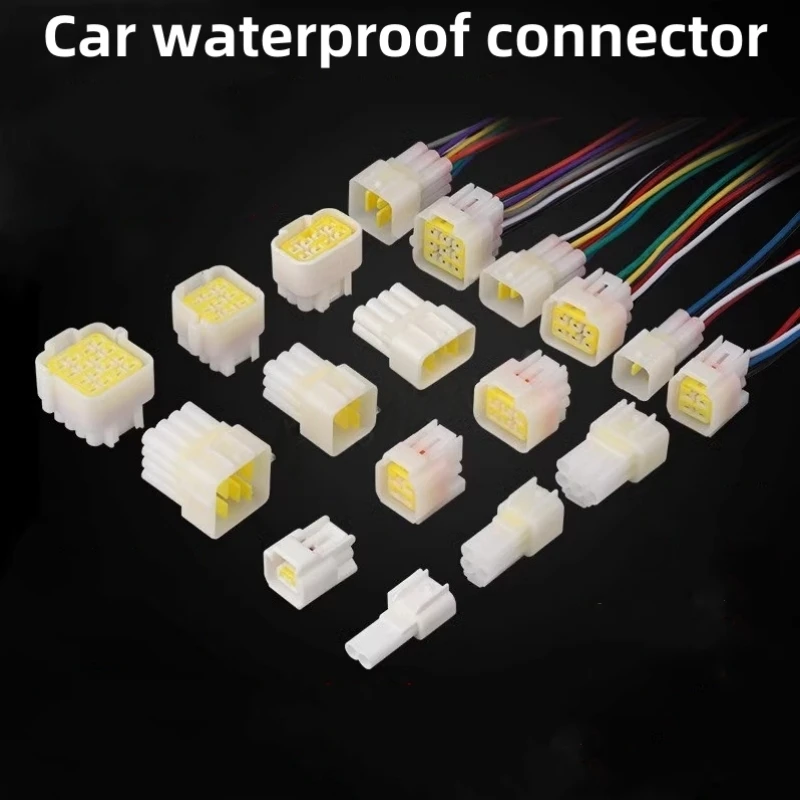2.3 Automobile waterproof connector 6p electric vehicle connector terminal block 3 holes male and female pair plug harness plug
2.3 Automobile waterproof connector 6p electric vehicle connector terminal block 3 holes male and female pair plug harness plug