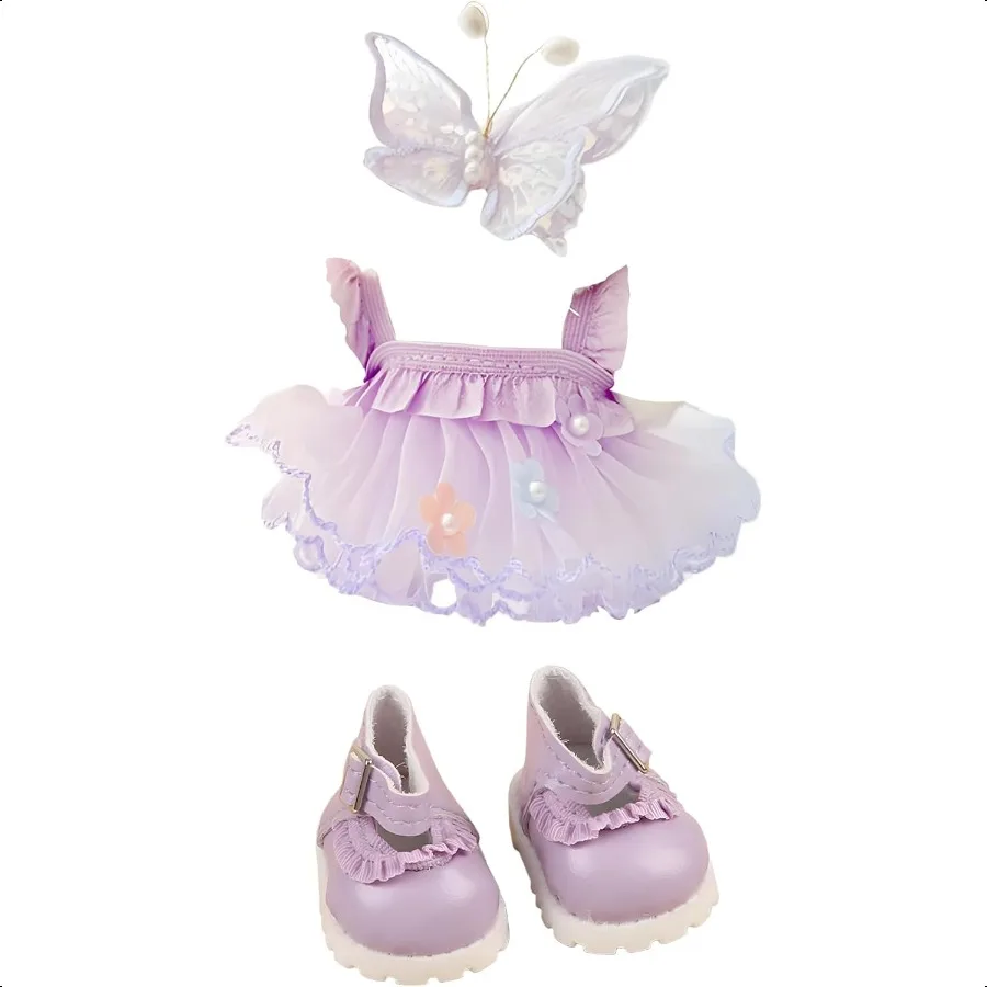 Designed for Labubu Clothes Adorable Chic Dr Set comptible with 17cm Labubu Dolls Doll Clothes Compatible with Labubu Accories
Designed for Labubu Clothes Adorable Chic Dr Set comptible with 17cm Labubu Dolls Doll Clothes Compatible with Labubu Accories