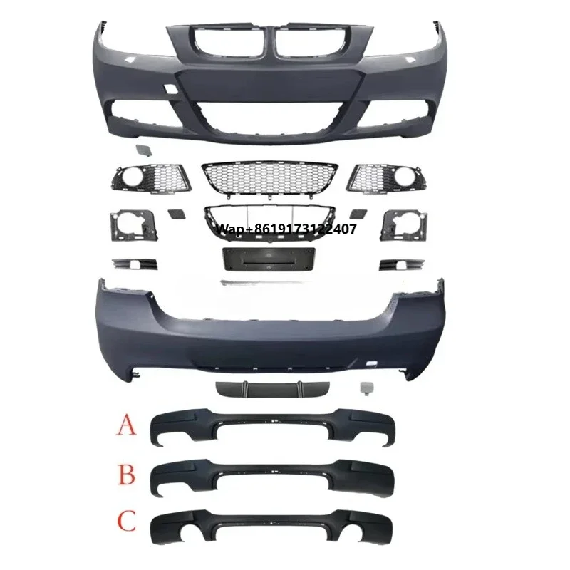 Modified M Sport Bodykit M-Tech M Tech Mtech Style Body Kit for 3 Series E90 LCI 350i 2005 2006 - 2008 2009 2010 2011 201
Modified M Sport Bodykit M-Tech M Tech Mtech Style Body Kit for 3 Series E90 LCI 350i 2005 2006 - 2008 2009 2010 2011 201