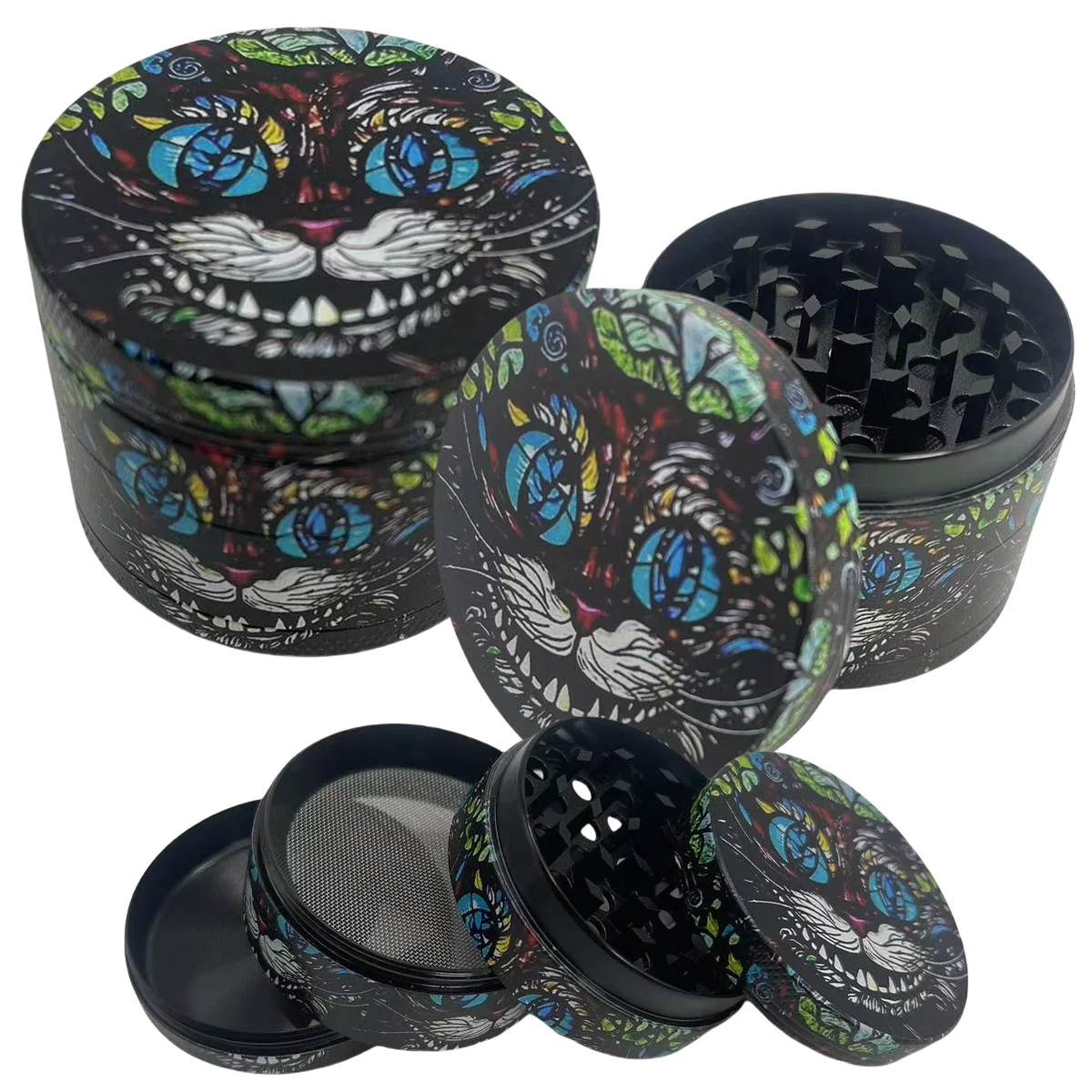 50 мм металлическая мельница для кошачьих трав, 4-слойная дробилка для специй, мельница для перца, раствор, трава, мельница для сырого табака, аксессуары для курения сигарет
50 мм металлическая мельница для кошачьих трав, 4-слойная дробилка для специй, мельница для перца, раствор, трава, мельница для сырого табака, аксессуары для курения сигарет