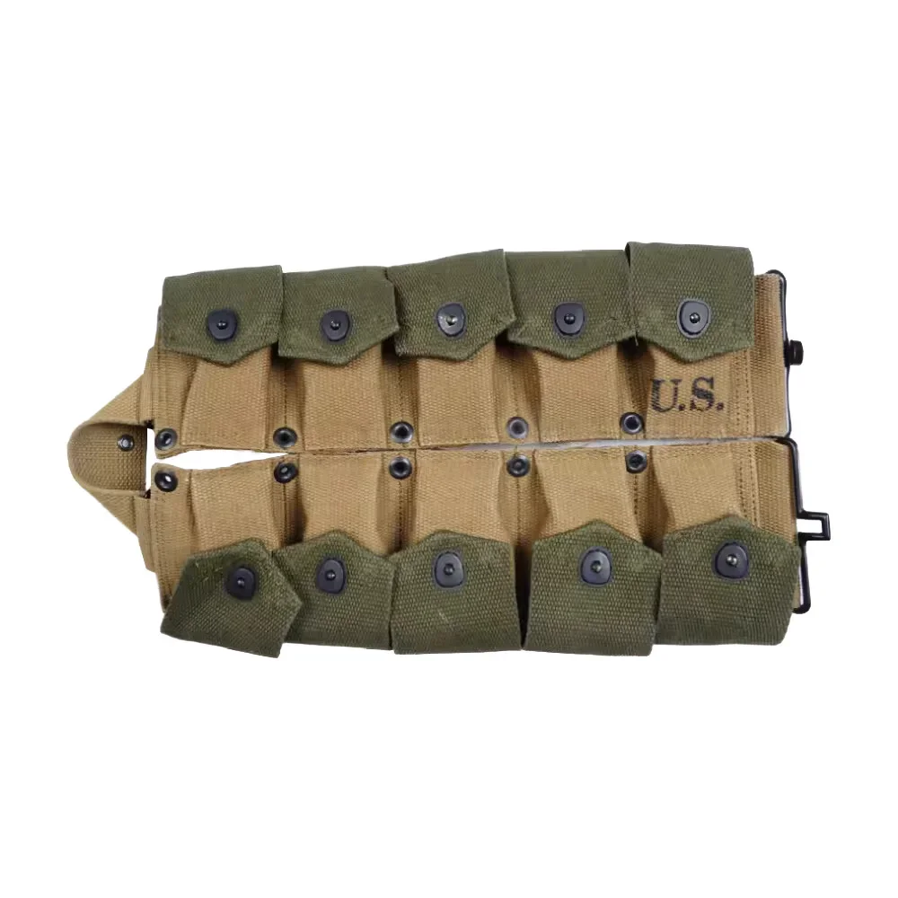 WW2 US Bag Soldiers Equipment Vintage Equipment Combination Kit Double Color Matching Classic Retro Color Matching Garland Bag
WW2 US Bag Soldiers Equipment Vintage Equipment Combination Kit Double Color Matching Classic Retro Color Matching Garland Bag