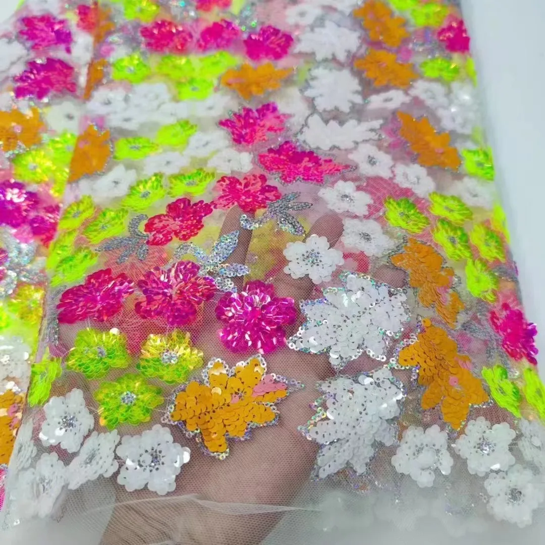High quality, Multicolor Sequins,Embroidery Lace ,Sequined African Nigeria Fabric Lace, Evening Dresses ,Weddings,Party
High quality, Multicolor Sequins,Embroidery Lace ,Sequined African Nigeria Fabric Lace, Evening Dresses ,Weddings,Party