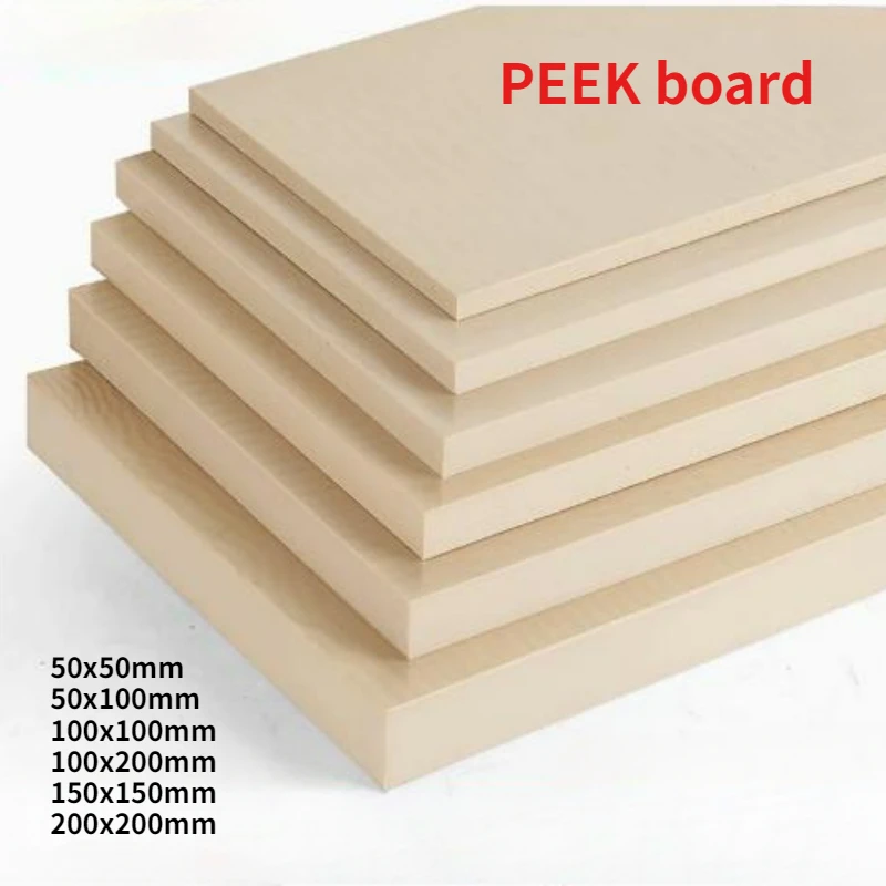 Thick 3-20mm PEEK Sheet Polyetheretherketone Board Strip PEEK Plate High Temperature Resistant Engineering Plastic 50x50-200x200
Thick 3-20mm PEEK Sheet Polyetheretherketone Board Strip PEEK Plate High Temperature Resistant Engineering Plastic 50x50-200x200