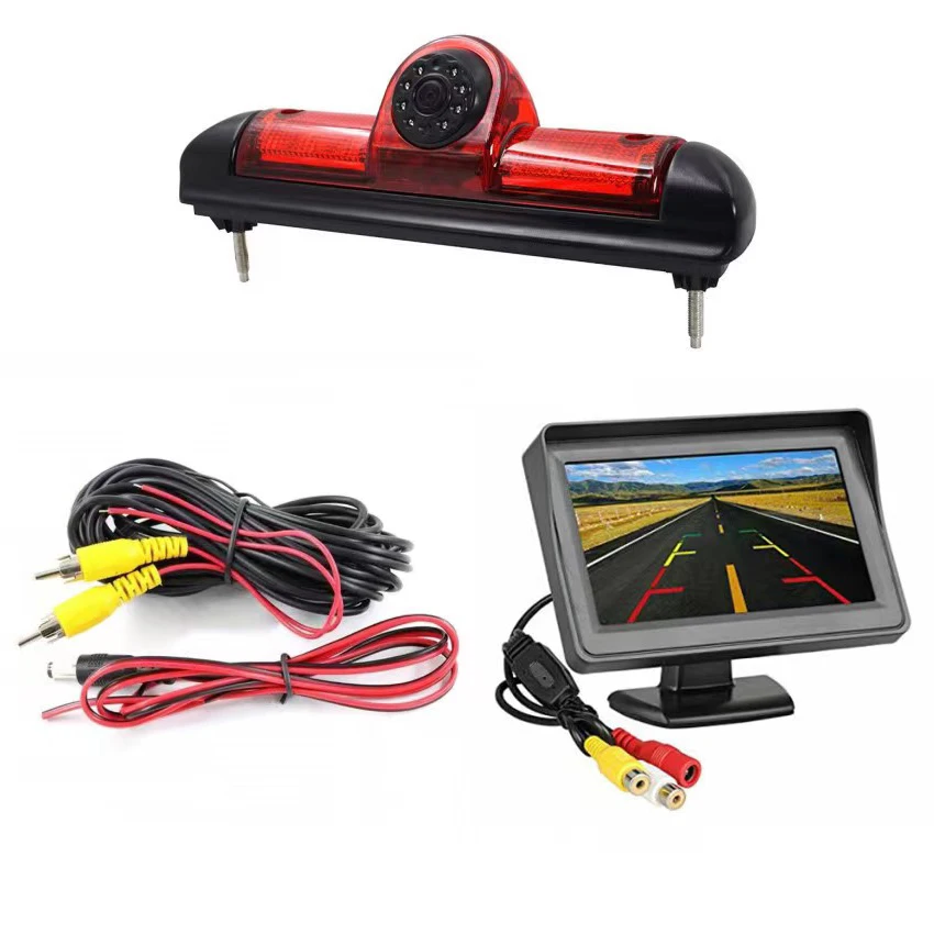 170 Degree Car Rear View Camera Brake Light 4.3 Inch Monitor for FIAT Ducato CITROEN Jumper PEUGEOT Boxer 2006-2015
170 Degree Car Rear View Camera Brake Light 4.3 Inch Monitor for FIAT Ducato CITROEN Jumper PEUGEOT Boxer 2006-2015