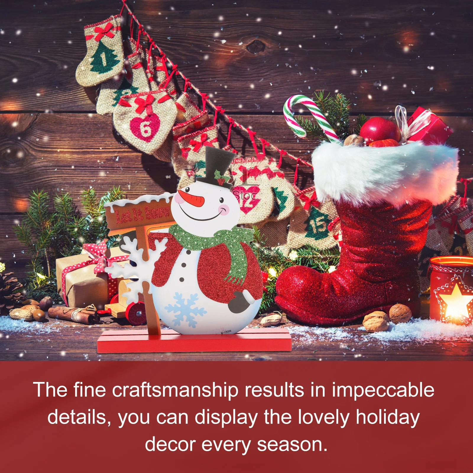 1Pcs Wooden Christmas Table Ornament Lovely Cartoon Decoration Desktop Xmas Adornment Festival Decoration
1Pcs Wooden Christmas Table Ornament Lovely Cartoon Decoration Desktop Xmas Adornment Festival Decoration
