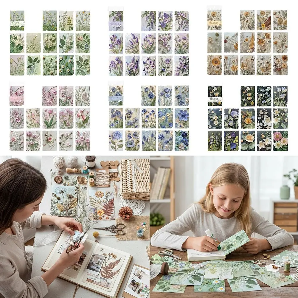 23PCS Multicolor Vintage Reliefs Paper Floral Relief DIY Scrapbooking Decorative Paper Paper Accessories Texture Paper Ita Bag
23PCS Multicolor Vintage Reliefs Paper Floral Relief DIY Scrapbooking Decorative Paper Paper Accessories Texture Paper Ita Bag