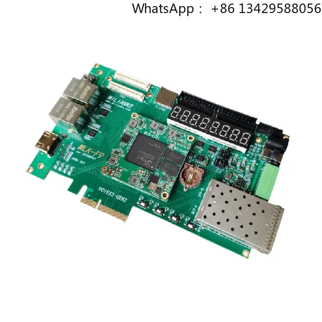 GGDX Chipboard MILINKER MLK-F9-CA01-35T/100T Starter FPGA Development Board Xilinx Artix-7 PCIe Interface Gigabit Ethernet
GGDX Chipboard MILINKER MLK-F9-CA01-35T/100T Starter FPGA Development Board Xilinx Artix-7 PCIe Interface Gigabit Ethernet