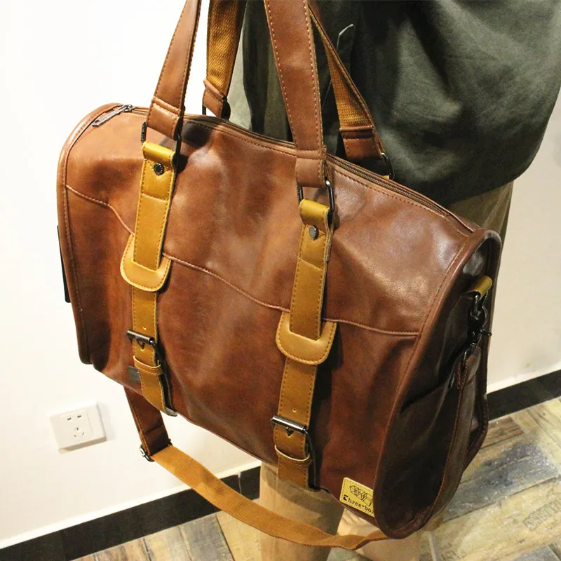 Threebox Large Capacity Fashionable Men's Handbag Outdoor Travel Vintage Single Shoulder Slant Cross Sports Men's Bag
Threebox Large Capacity Fashionable Men's Handbag Outdoor Travel Vintage Single Shoulder Slant Cross Sports Men's Bag