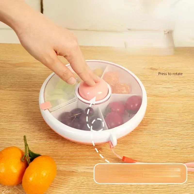 Rotating Snack Container Portable with Lid Moisture-proof Storage Boxes Leak Proof Kids Snack Spinner Snack
Rotating Snack Container Portable with Lid Moisture-proof Storage Boxes Leak Proof Kids Snack Spinner Snack