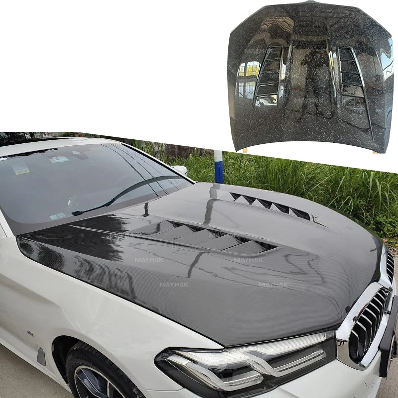 Premium Forged Carbon Fiber Engine Hood for BMW 5 Series F90 M5 G30 G38 Upgrade Real Carbons Auto Bonnet Hood Cover
Premium Forged Carbon Fiber Engine Hood for BMW 5 Series F90 M5 G30 G38 Upgrade Real Carbons Auto Bonnet Hood Cover