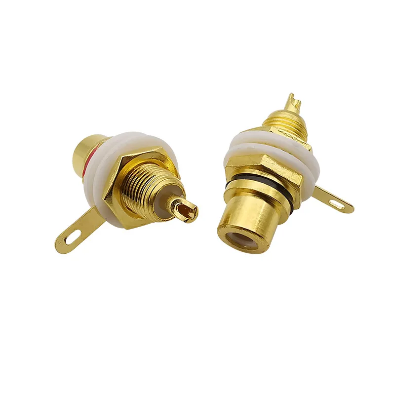5 Pairs RCA Female Panel Mount Audio Amplifier Terminal Jack RCA Socket Soldering Type Adapter Connector
5 Pairs RCA Female Panel Mount Audio Amplifier Terminal Jack RCA Socket Soldering Type Adapter Connector