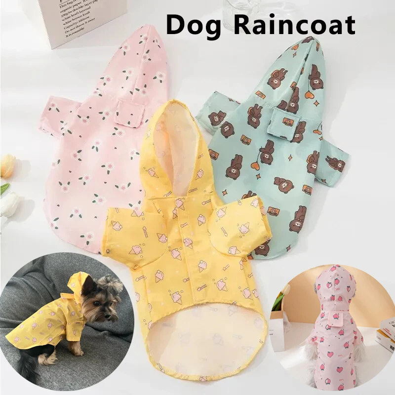 Dog Raincoat Summer Fashion Short Sleeve Dog Waterproof Clothes Puppy Coat Dog Raincoat Outdoor Coat Bichon Schnauzer Welsh
Dog Raincoat Summer Fashion Short Sleeve Dog Waterproof Clothes Puppy Coat Dog Raincoat Outdoor Coat Bichon Schnauzer Welsh