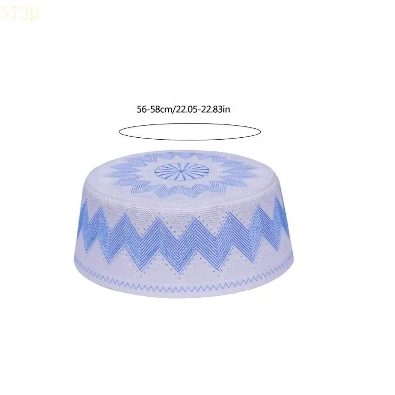 573B Namaz Muslims Men Prayer Hat Embroidered Islamic Headwear Islamic Hat Traditional Islamic Kufi Hat
573B Namaz Muslims Men Prayer Hat Embroidered Islamic Headwear Islamic Hat Traditional Islamic Kufi Hat