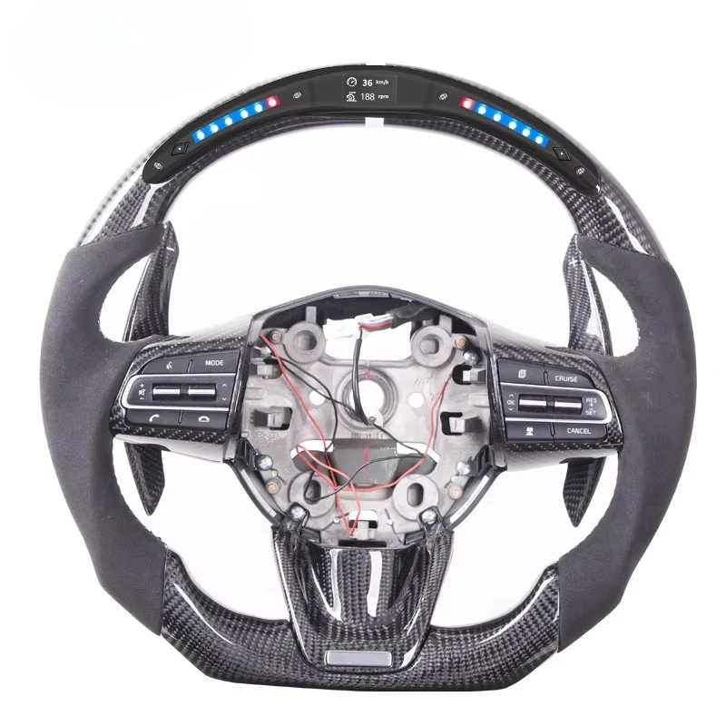 2021 Hot Sell Led Real Carbon Fiber Alcantare Racing Car Steering Wheel for Subaru Brzcustom
2021 Hot Sell Led Real Carbon Fiber Alcantare Racing Car Steering Wheel for Subaru Brzcustom