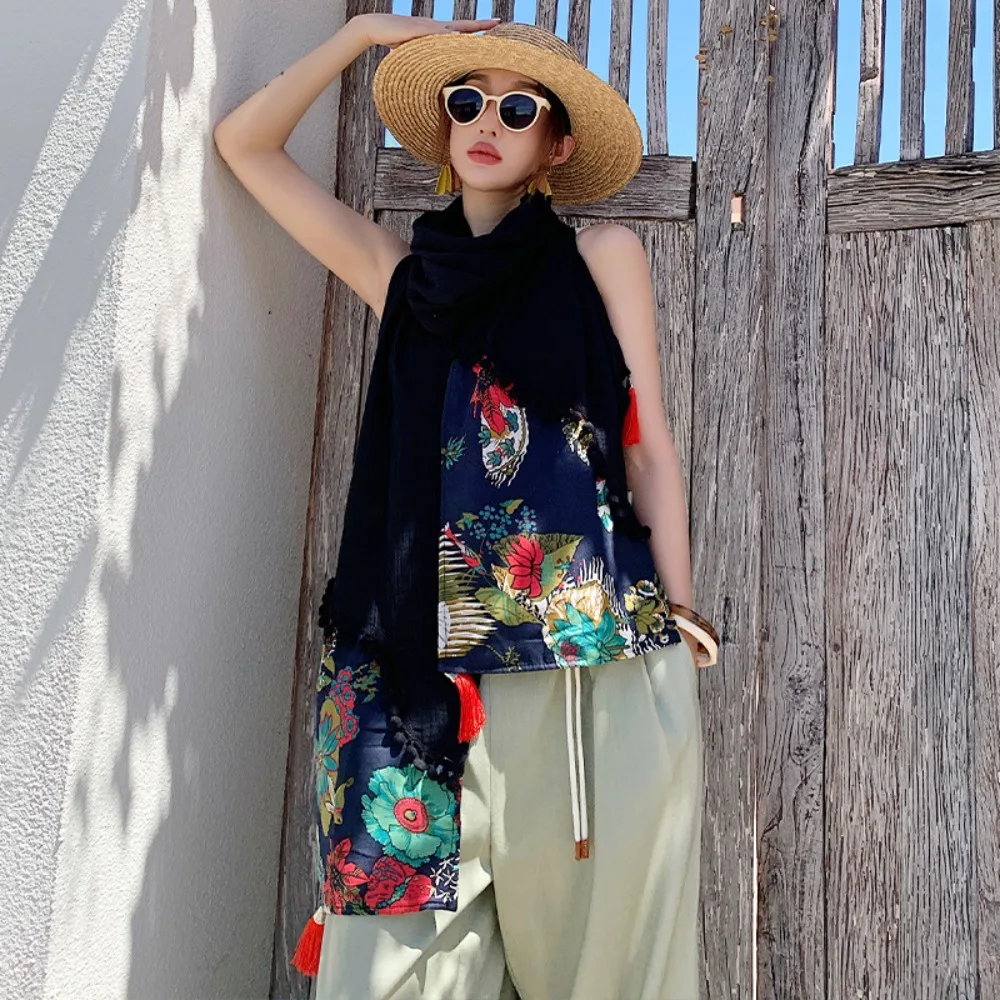 Senior Floral Embroidered Scarf Women Ethnic Decorative Shawl Spring Summer Outdoor Travel Wrap Warm Fashion Accessories
Senior Floral Embroidered Scarf Women Ethnic Decorative Shawl Spring Summer Outdoor Travel Wrap Warm Fashion Accessories