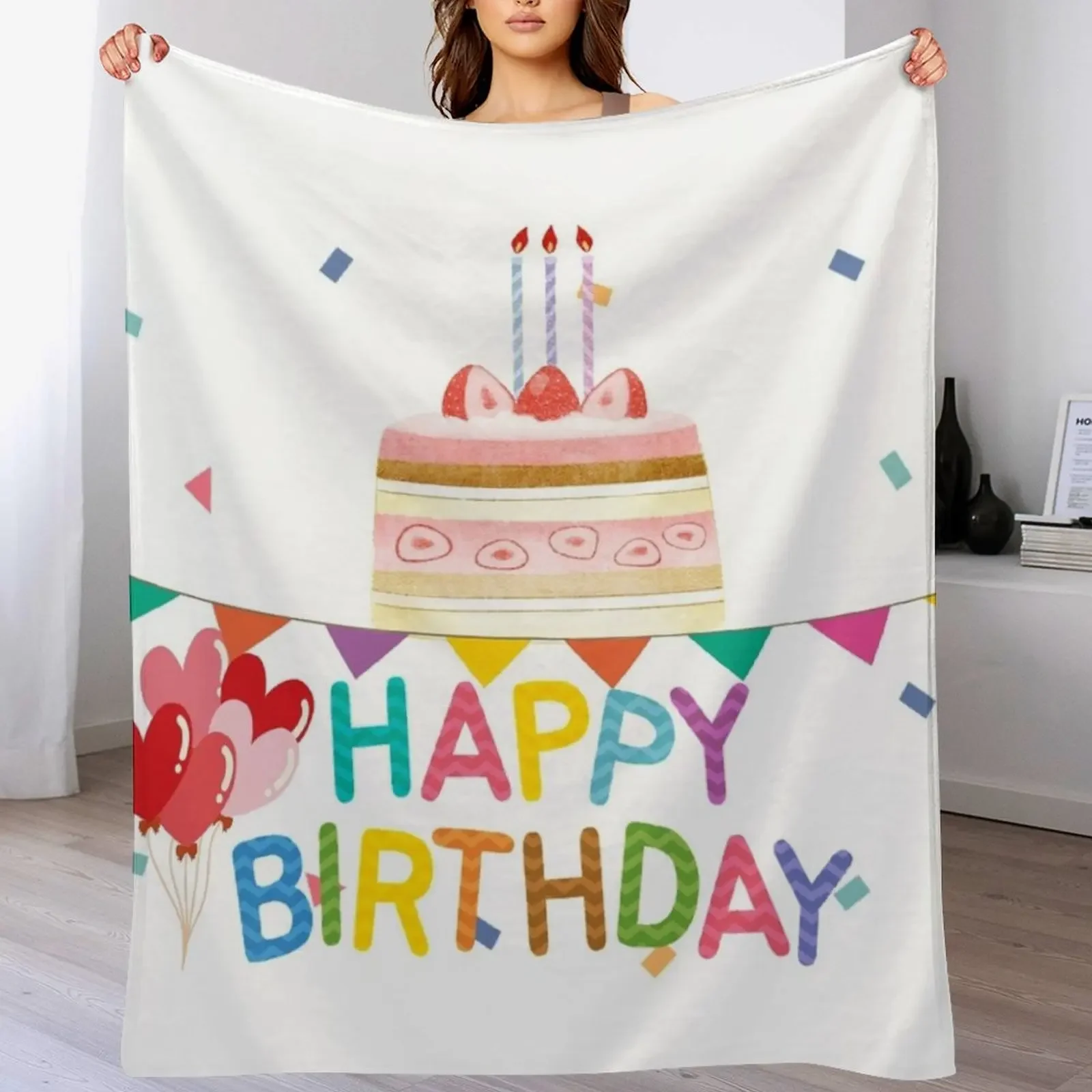happy birthday to you Throw Blanket Soft Solid Color Blanket for Couch Bed
happy birthday to you Throw Blanket Soft Solid Color Blanket for Couch Bed