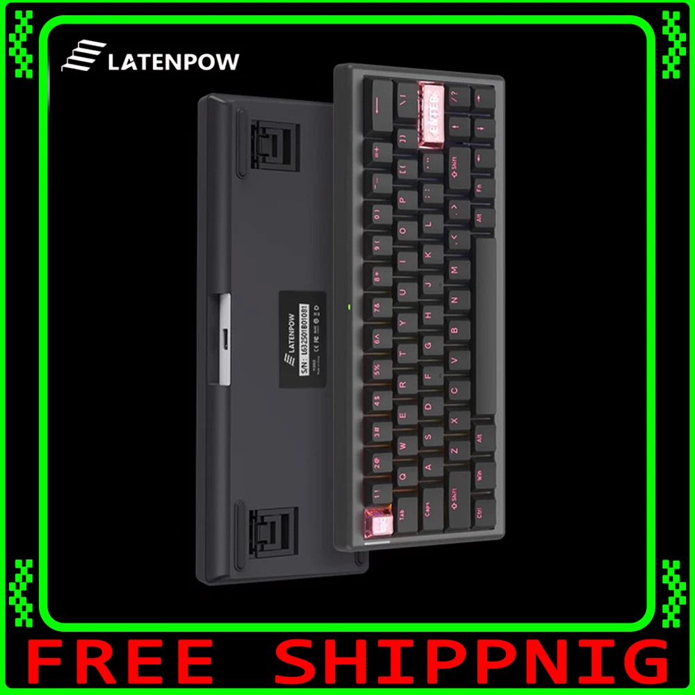 Latenpow Looting63 Mechanical Keyboard Magnetic Switch RGB Wired Esports RT Gaming Keyboard Single Bond 32 K Custom Pc Accessory
Latenpow Looting63 Mechanical Keyboard Magnetic Switch RGB Wired Esports RT Gaming Keyboard Single Bond 32 K Custom Pc Accessory