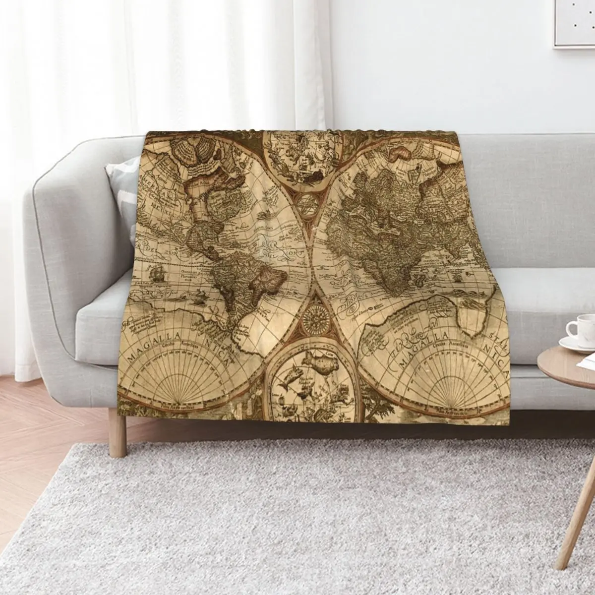 Ancient Map Throw Blanket Thermal Baby Blankets Sofas Of Decoration Quilt Blankets
Ancient Map Throw Blanket Thermal Baby Blankets Sofas Of Decoration Quilt Blankets
