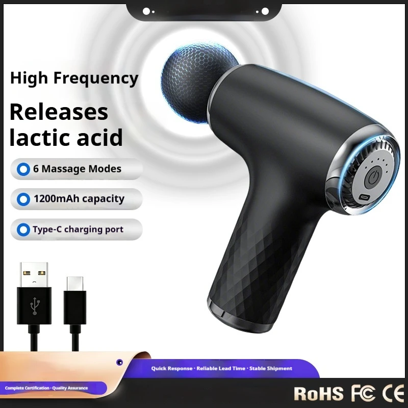 Mini Portable Unisex Fascia Gun Cervical Muscle Relax Massager Sports Fitness Full Body Massage Device
Mini Portable Unisex Fascia Gun Cervical Muscle Relax Massager Sports Fitness Full Body Massage Device