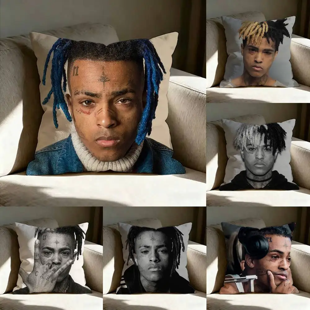 XXXTentacion 17 Rapper Pillow Case Living Room Sofa Cushion Cover Suitable For Home Bedroom Room Decoration
XXXTentacion 17 Rapper Pillow Case Living Room Sofa Cushion Cover Suitable For Home Bedroom Room Decoration